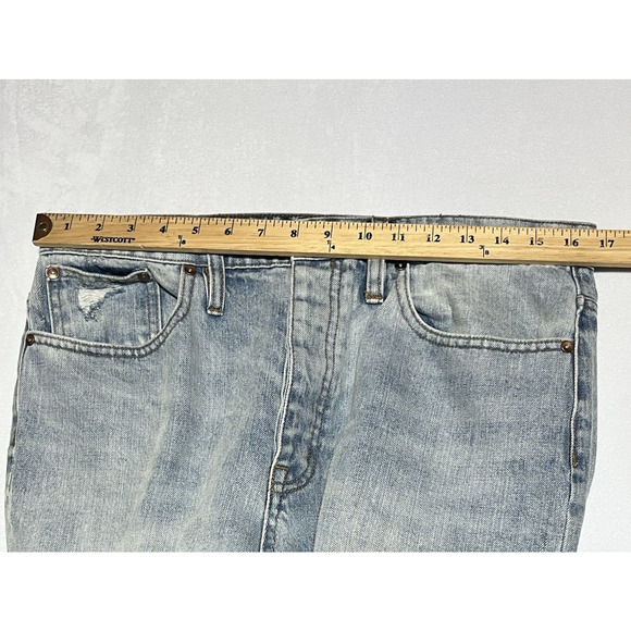 J Crew Point Sur Slouchy Boyfriend Jean Womens 29 Button Fly Relaxed Waist 33" - Picture 7 of 15